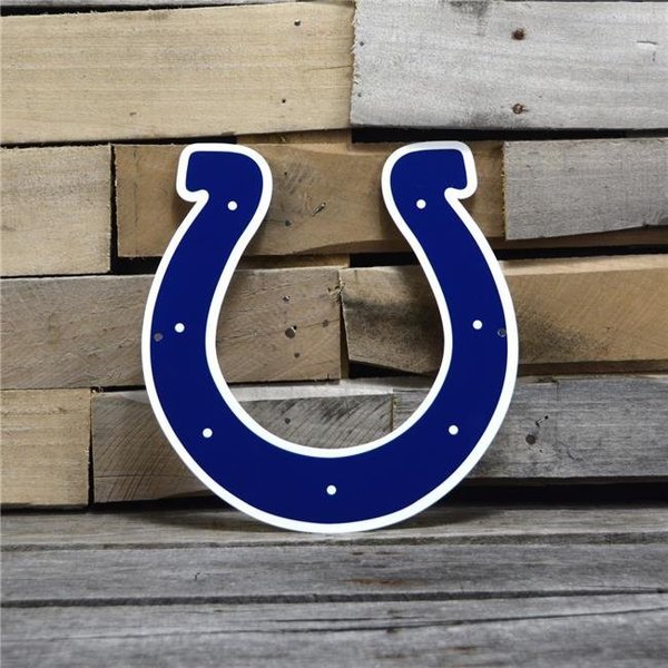 Authentic Street Signs Authentic Street Signs 99013 12 in. Indianapolis Colts Steel Logo 99013